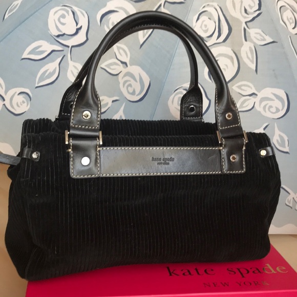 kate spade Handbags - Black textile/leather Kate Spade mini purse